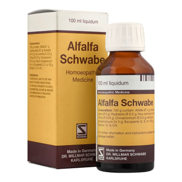 Alfalfa Tonic Schwabe Syrup – Energy & Health Booster